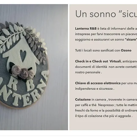 Lanterna Room&breakfast ベッド・アンド・ブレックファスト 4*